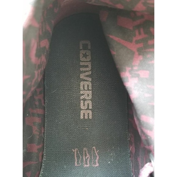 JOKER Converse Black Hi Tops Unisex Womens Size 6 Mens 4 DC Comics EU 36.5 - Picture 10 of 10